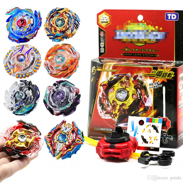 6 Style Beyblade with launcher Burs Beyblade Metal Funsion 4D Fighting Gyro Spinning Top with Launcher Original Box B85 B71 B73 B74 B75 B79