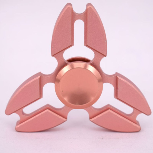 Five Color Fidget Spinner Spinning Top Crab Three Corners Fingertip Gyroscope Hand Spinner Aluminium Alloy Toys Best Sellers