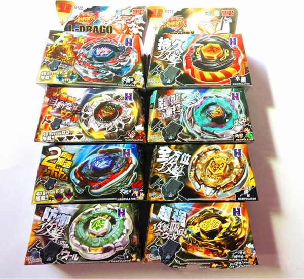 8 styles Kid Child Boy Toy Spinning Tops Clash Metal 4D Beyblades Beyblade 8Style BB105/106/108/109/111/114/117/Limited Edition