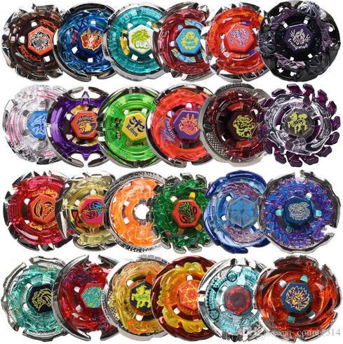 2017 24 Style Constellation Beyblade Burst Metal Fusion 4D Launcher Classic Toy For Children Set Spinning Top Fighting Gyro Gift