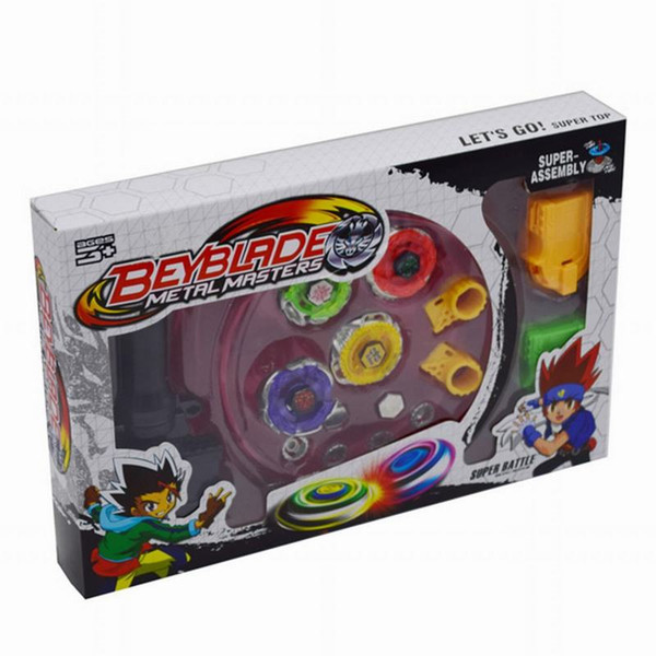 Low Price Hot Sale Beyblade Metal Masters Super Battel Super Top Fighting Gyro Metal + Arena Starter Beyblade Xmas Birthday Kids Toys Gift