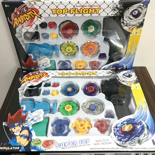 Beyblade toy Metal Fusion set Children Super Battle Super top t 4D Launcher Grip Set toys Metal Fight Beyblade masters dolls Kid toys