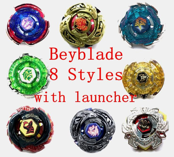 240pcs/lot Rapidity Beyblade Metal Fusion with Launcher 8 models 3013