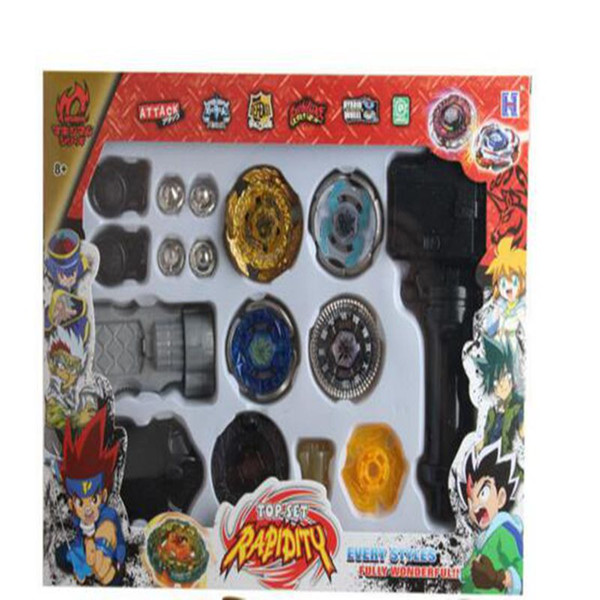 3 Style Spinning Tops Beyblade Metal Fusion 4d Launcher Grip Set Fight Master Rare Beyblade Classic Toys Kids Toys Gifts