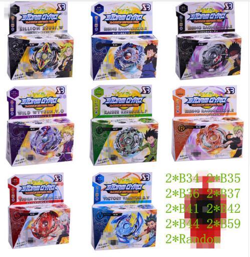 18 Styles Metal Beyblade Burst Toys Arena Sale Bursting Gyroscope Containing Emitter Hobbies Classic Spinning Top For Children