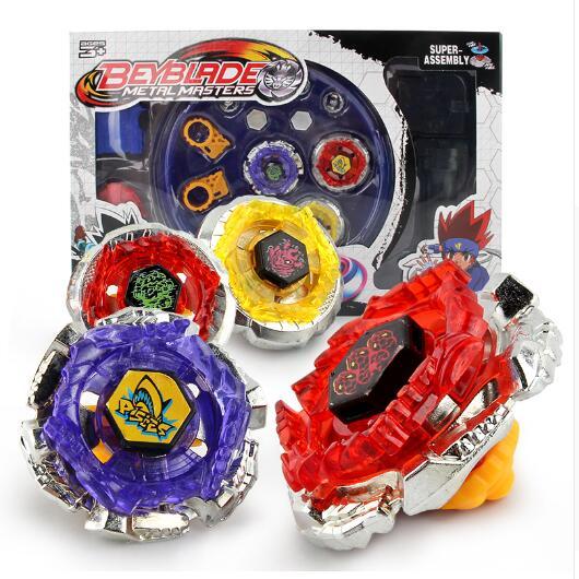 4pcs/set Beyblade Arena Spinning Top Metal Fight Beyblad Beyblade Metal Fusion Children Gifts Classic Toys