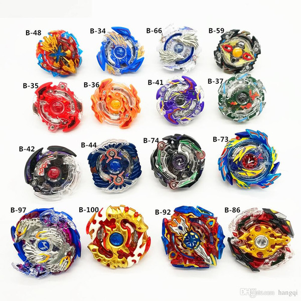 New 480pcs/lot wholesale beyblade Burst B34 B35 B41 B48 B59 B66 B36 B37 B74 B86 B73 B97 B92 B100 B42 B44 Starter Zeno Excalibur Xeno