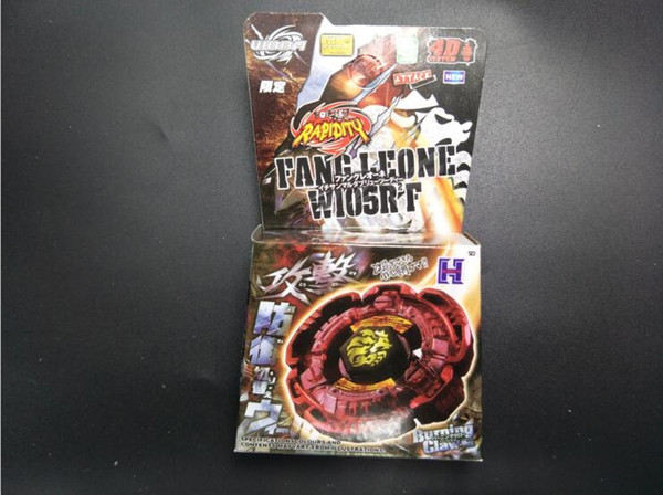 Fang Leone W105R2F Limited Edition WBBA BURNING CLAW VERSION RED Beyblade(Beyblade Only) WITHOUT LAUNCHER