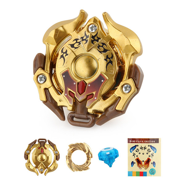 Gold Color Beyblade Burst B90-3 Beyblade 4D Toupie Beyblade Burst Arena Beyblades Metal Fusion Without Launcher and Box Bey Blades Toys