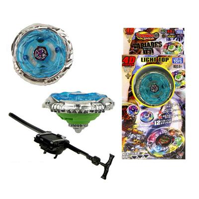 Best Birthday Gift New Style 4D Light Top Colorful Alloy Beyblade Metal Fusion Top Cyclone Battle Bleyblade Measuring Tape Alloy Bayblade