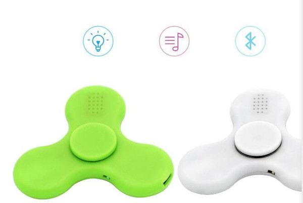 100 pieces per lot brand new hand spinner as well bluetooth speaker with led lighting