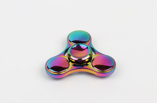 Fidget Spinners Colorful Kirsite UFO EDC High Speed Stainless Steel Bearing Decompression Toys Hand Spinners Focus Anxiety Relief Toys