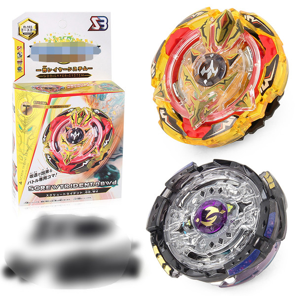 High Quality B102 B103 Beyblade Burst Launchers With Original Box Spinning Top Metal Battle 4D Gyro