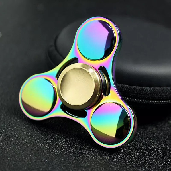 Fidget Spinner Colorful Dazzling Decompress Bearing Stress Reducer for Anxiety, Autism