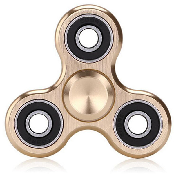 Fashion Hang Spinner Fingertips Gyro Decompression Toys Fingertip Gyroscope Aluminium Alloy Torqbar Brass For Adult and Children