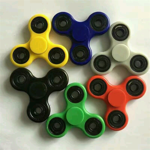 HandSpinner Fingertips Spiral Fingers Fidget Spinner EDC Hand Spinner Acrylic Plastic Fidgets Toys Gyro Toys With Retail Box