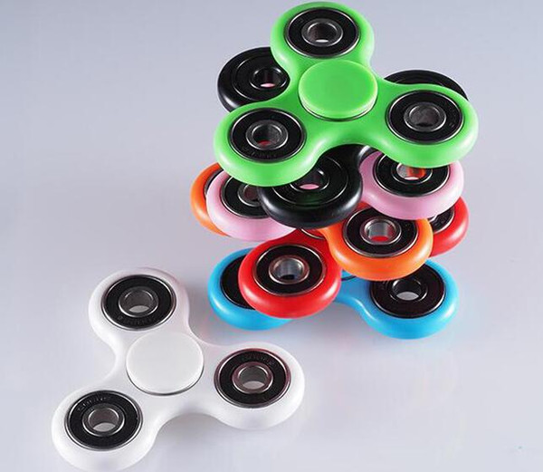 HandSpinner Fingertips Spiral Fingers Fidget Spinner EDC Hand Spinner Acrylic Plastic Fidgets Gyro Toys With Retail Box DHL Free Fast ship