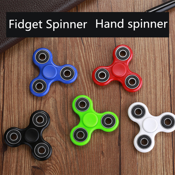 HandSpinner Fingertips Spiral Fingers Fidget Spinner EDC Hand Spinner Acrylic Plastic Fidgets Toys Gyro Toys With Retail Box