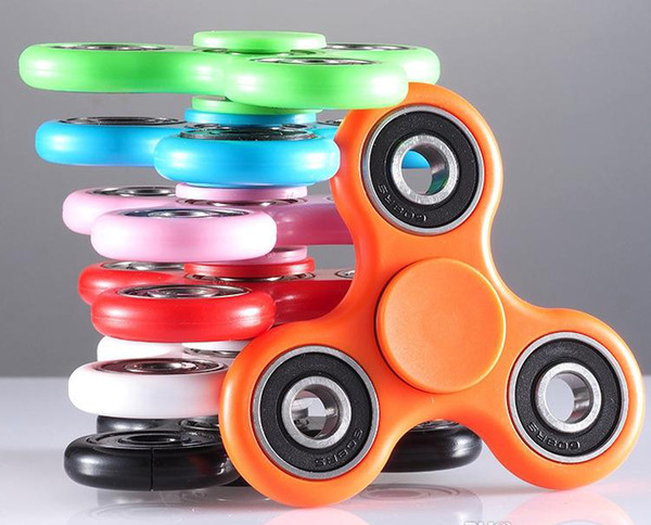 Hand Spinner Fingertips Spiral Fingers Fidget Spinner EDC Hand Spinner Acrylic Plastic Fidgets Cube Depression Toys Gyro Toys DHL Free