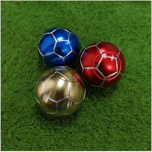 20set Metal hand fidget spinner ball toy 35*35mm finger anti-press gyro ball football basketball cube spinner