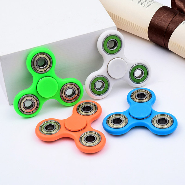 Wholesalen HandSpinner Fingertips Spiral Fingers Fidget Spinner EDC Hand Spinner Acrylic Plastic Fidgets Toys Gyro Toys With Retail Box