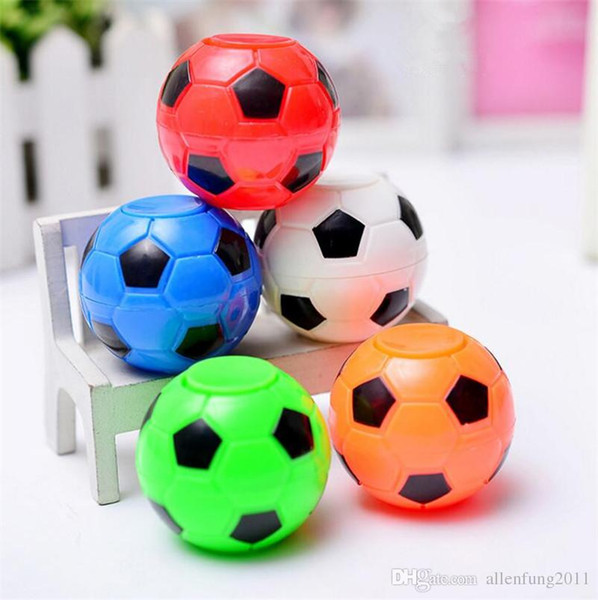 World Cup Promotional gifts Mini Fingertips Football Basketball with Strap Hand Spinner EDC Stress Relief Gyro Toy