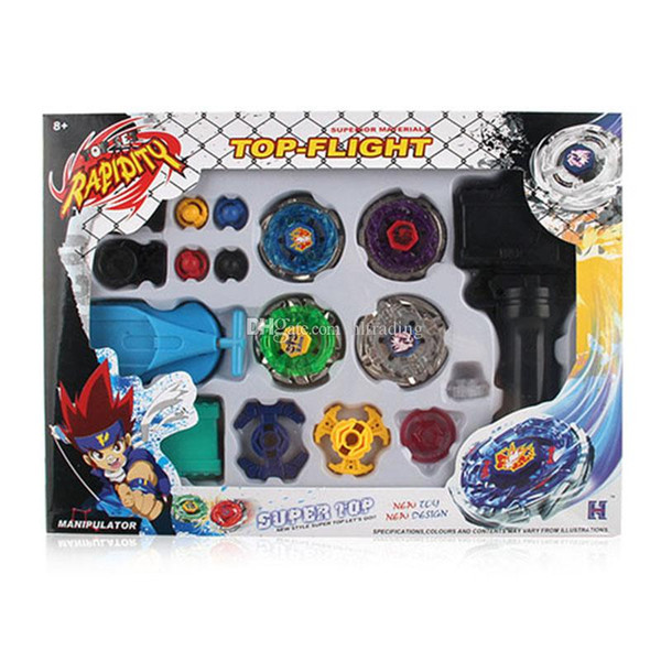 Beyblade Metal Fusion set Children Super Battle style Super top Metal Fight Beyblade toy set metal masters dolls toys C4362