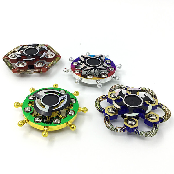 Novelty Shape Metal Fidget Spinner Adult Decompressive Toys Hand Spinner Novelty & Gag Toys Gift for kids