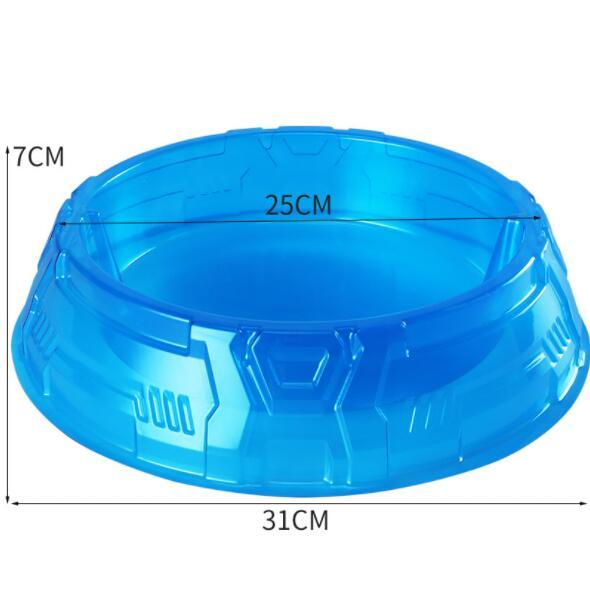 31*7cm Beyblade Arena Blue PVC Plastic Arena Stadium YH1565