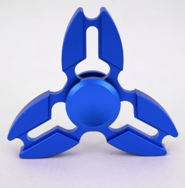 Five Color Fidget Spinner Spinning Top Crab Three Corners Fingertip Gyroscope Hand Spinner Aluminium Alloy Toys good