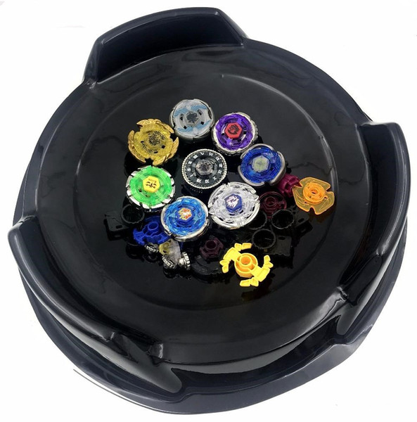 Beyblade Metal Fusion 4D Freies spinner top (8 beyblades + 4 launchers +2 grips + 2 arena stadiums + more than 20 spare parts ) toy