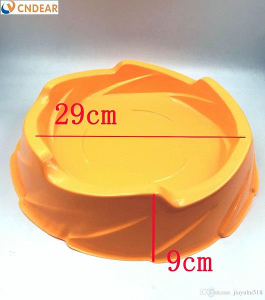 2018Newest 2pcs/lot beyblade arena,beyblade stadium yelloW