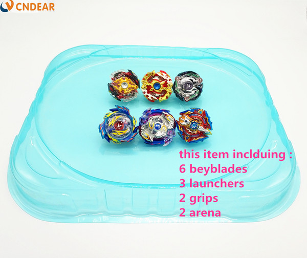 Beyblade burst stadium blue arena B73 B74 B86 B92 B97 B100 With Launcher And Handle christmas gift