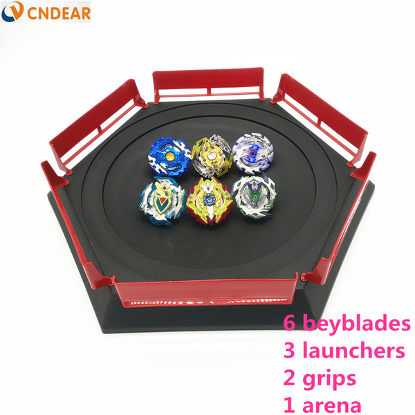 Beyblade Burst Toys balck Arena With Launcher Starter Bayblade Metal Fusion God Spinning Top Bey Blade Blades boy's gift toys F1