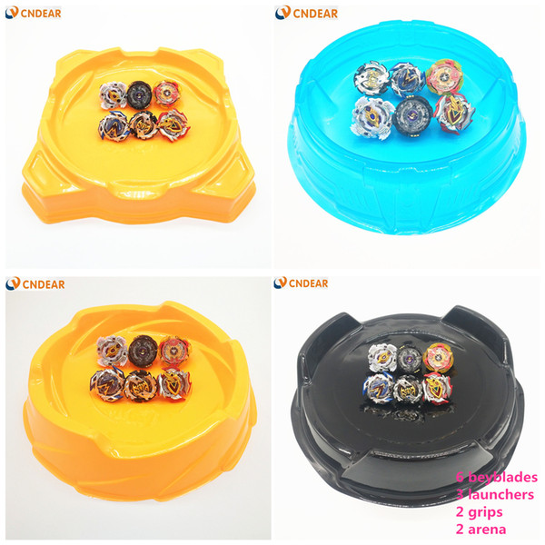 Beyblade Burst Toys Arena With Launcher Starter Bayblade Metal Fusion God Spinning Top Bey Blade Blades boy kids Toys D