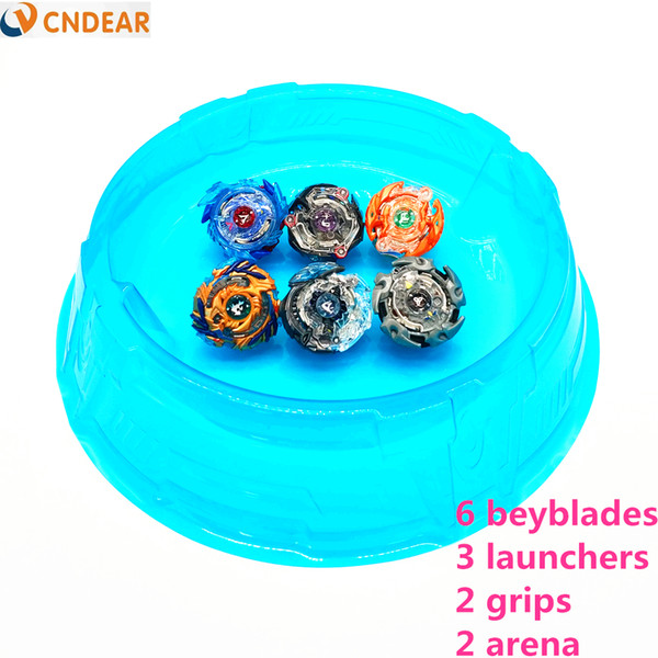 Beyblade Burst Toys Arena With Launcher Starter Bayblade Metal Fusion God Spinning Top Bey Blade Blades Toys 32cm*7cm