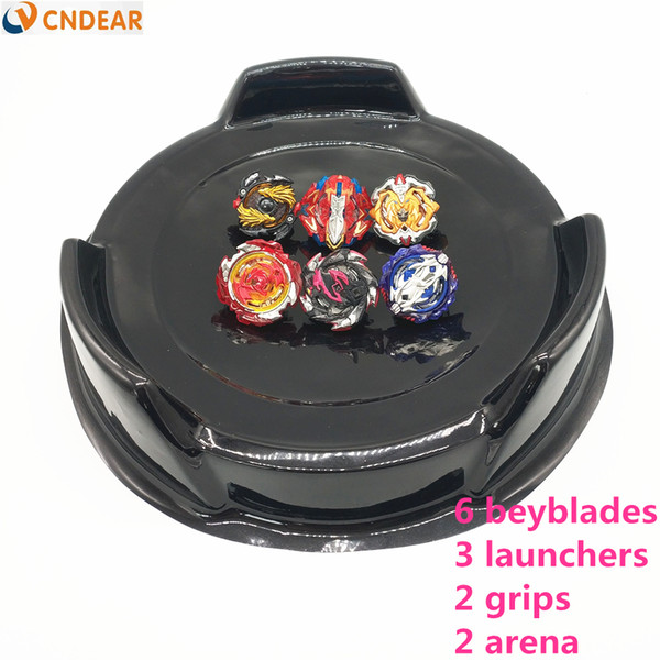 Beyblade Burst Toys Arena With Launcher Starter Bayblade Metal Fusion God Spinning Top Bey Blade Blades children's toys E 38CM