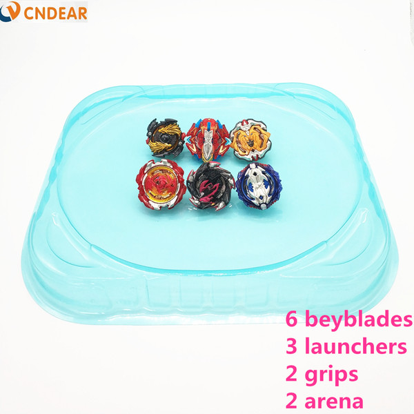 Beyblade Burst Toys Arena With Launcher Starter Bayblade Metal Fusion God Spinning Top Bey Blade Blades children's toys E 40CM