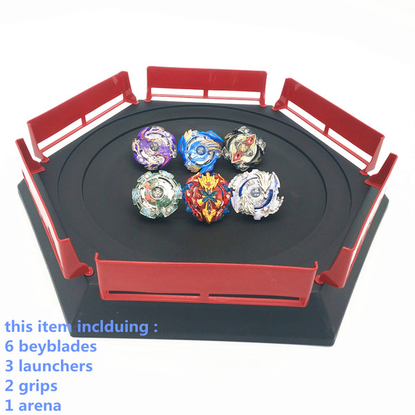 Beyblade arena stadium Beyblade Burst With Launcher Starter Xeno Excalibur.M.I Starter Zillion Zeus I.W Beyblade Toys 7.5cm*33cm