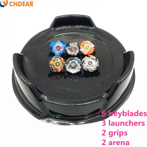 Beyblade Burst Toys Arena With Launcher Starter Bayblade Metal Fusion God Spinning Top Bey Blade Blades Toy 38cm