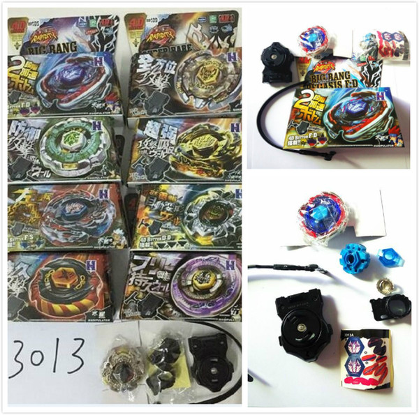 8box/lot Kid Child Boy Toy Spinning Tops Clash Metal 4D Beyblades Beyblade 8Style BB105/106/108/109/111/114/117/Limited Edition