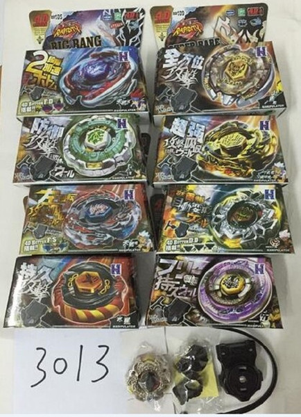 36pcs 8box/lot Kid Child Boy Toy Spinning Tops Clash Metal 4D Beyblades Beyblade 8Style BB105/106/108/109/111/114/117/Limited Edition