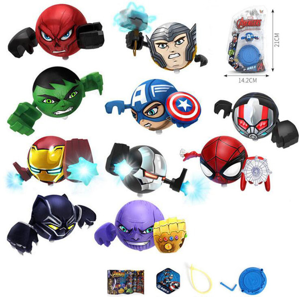 New Avengers figure beyblade with battle arena high speed cartoon rotation Toys Kid Toys Child Gift With retail package