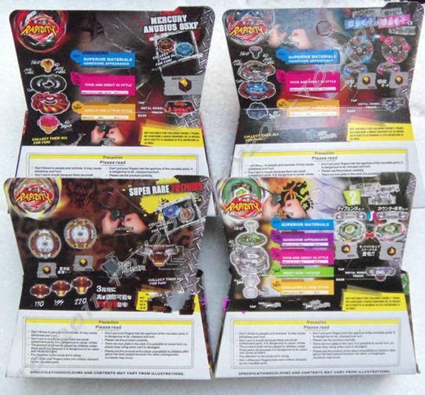 beyblade metal masters Magic 4D Beyblade Spin Top Toy,Clash Beyblade Metal Fusion 8 models mix order 10pcs