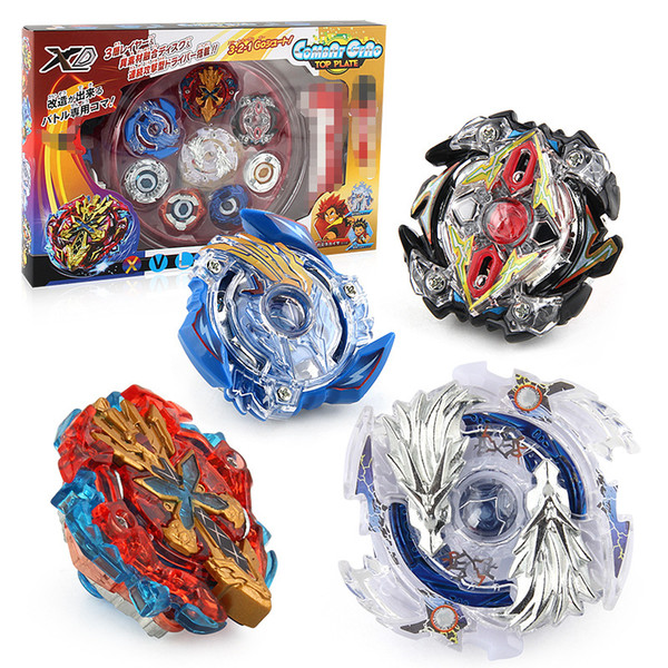 New 4PCS/ set Fidget Spinner Boxed Deluxe Edition Gyro Battle Fighter Set 4-in-1 combination handle finger spiner hobbies toy