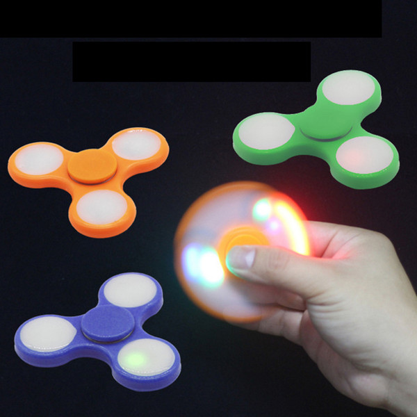 Hand Spinner led ninja Fidget Spinner edc glow in the dark edc fidget spinner decompression For Kids Adults VS fidget cube