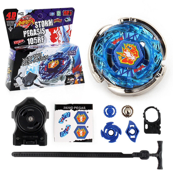 Beyblades Burst gyro boxes with launcher Bey blades With Metal Fusions Pegasus battle gyro Wheels Children's toy Xmas gifts Instructions