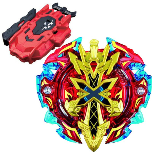 Beyblade Burst Xeno Xcalibur / Excalibur Burst Beyblade Starter w/ Launcher B-48 Booster Accessory B-88 Bey LAUNCHER LR Red