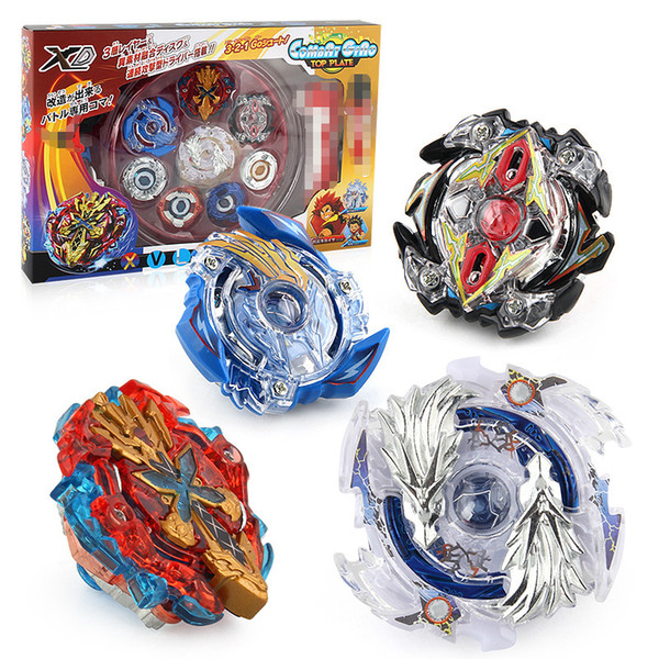 4PCS/Set Beyblades with launcher Burs Metal Funsion XD168-1 burst gyro toy explosion spin battle gyro pull handle handle battle disc arena