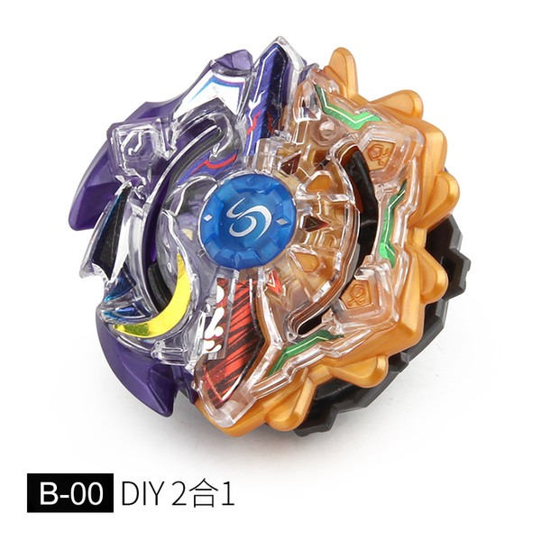 Metal Fighting Legend Fury Beyblade New DIY 2 Tops Purple And Orange Metal Battle Top Toy